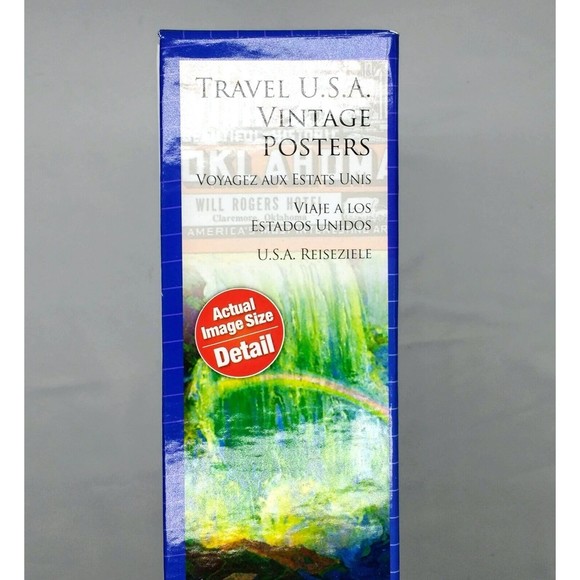 Travel USA Vintage Posters 1000 Pc Puzzle Eurographics USA 19.25" x 26.6" - Picture 7 of 9